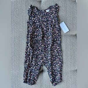 NWT Ralph Lauren Baby Girl Sleeveless Pant Lightweight Romper One Piece 6M